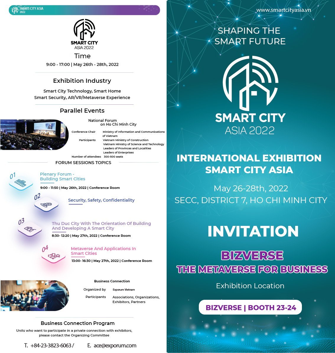 [Smart City Asia 2022 Exhibition - Coming Soon]