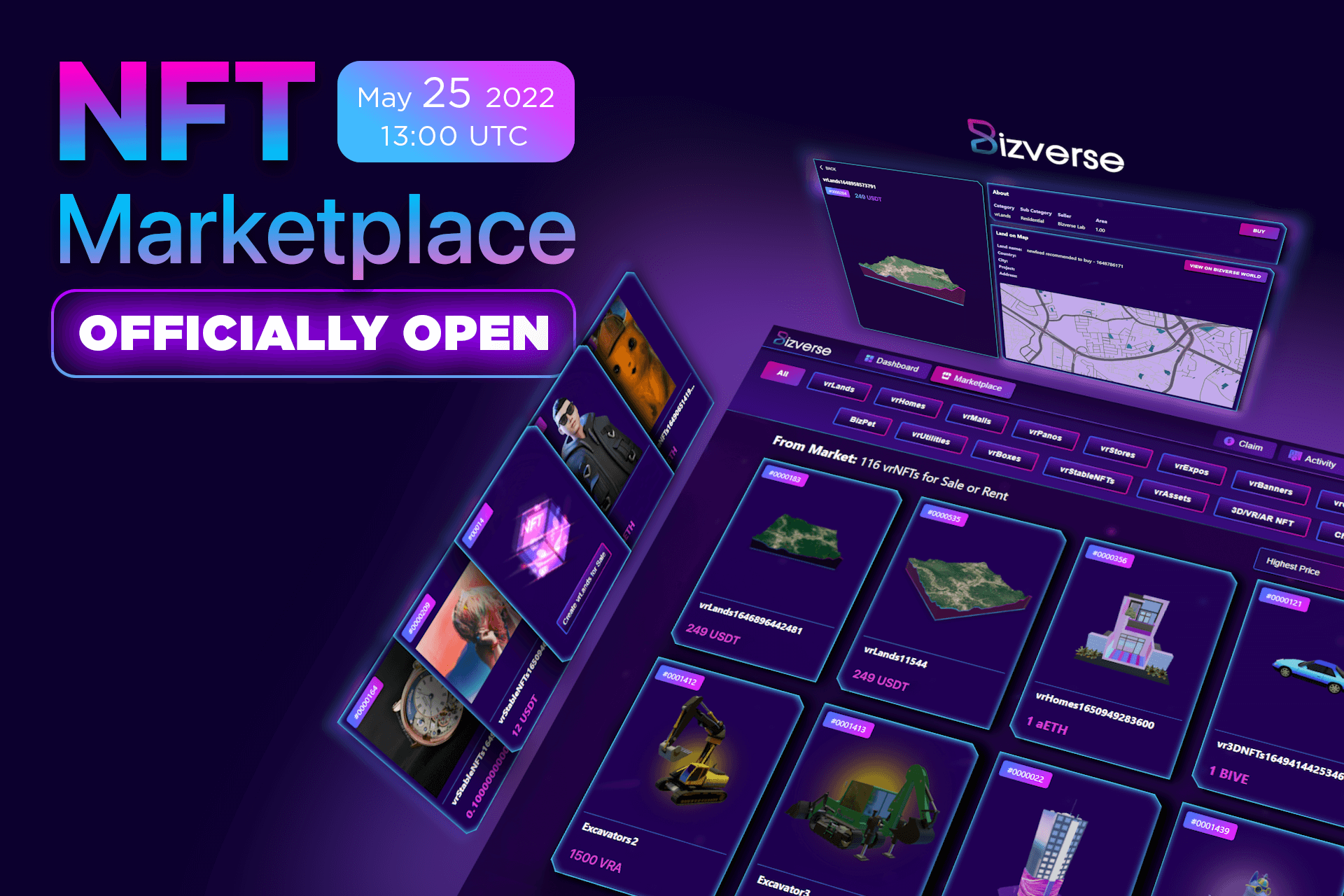 HOT NEWS: NFT MARKETPLACE OFFICIALLY LAUNCHED 